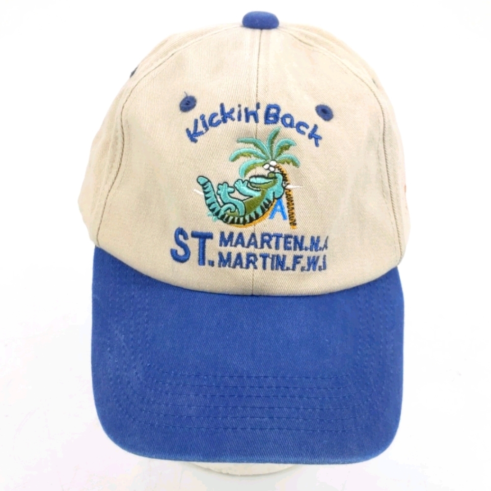 Kickin' Back St. Martin Maarten Adjustable Strapback Hat Cap